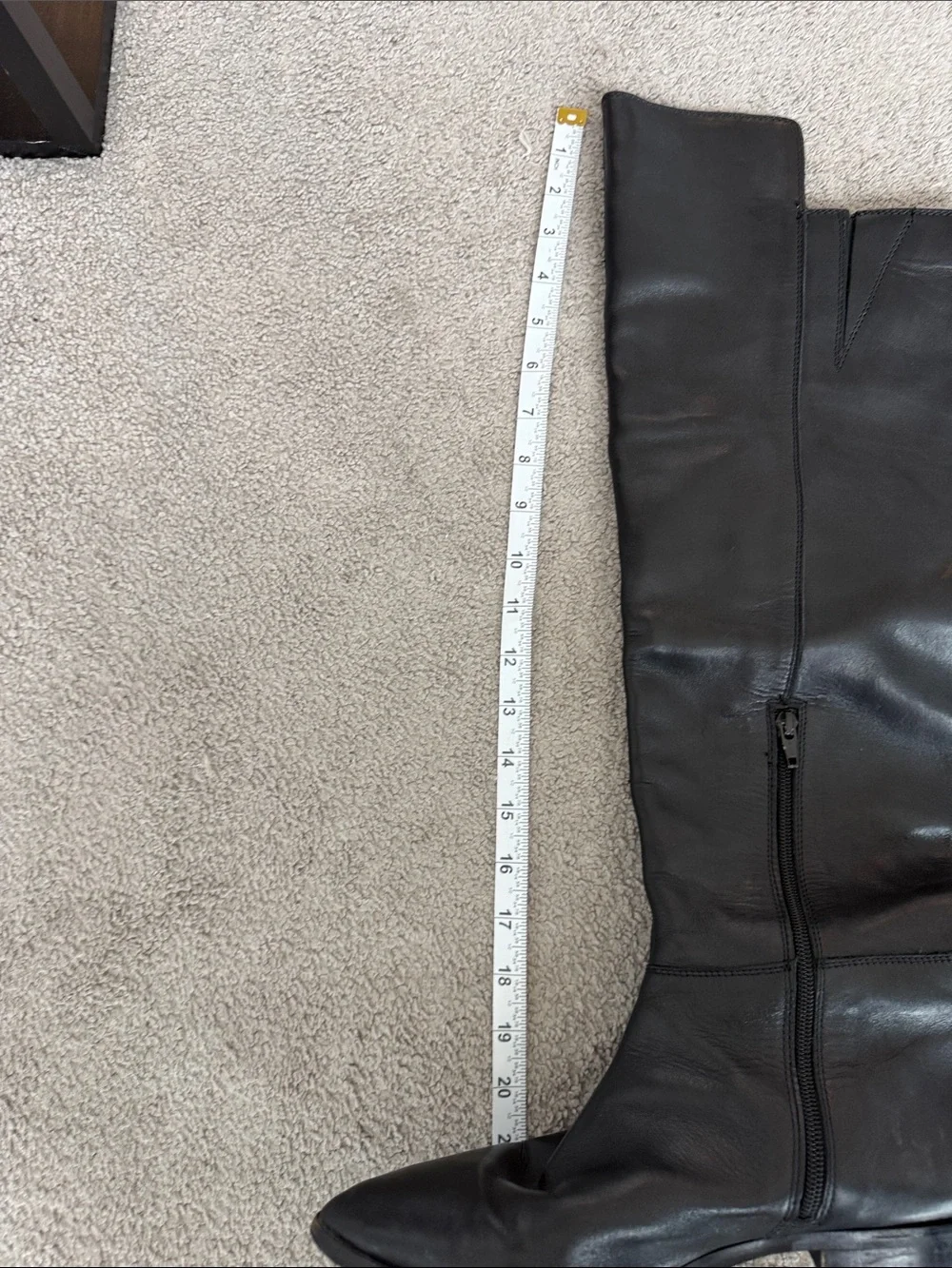 Seychelles Black Leather Over-the-Knee Riding Boots